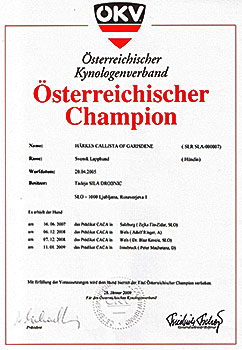 Champion of Austria